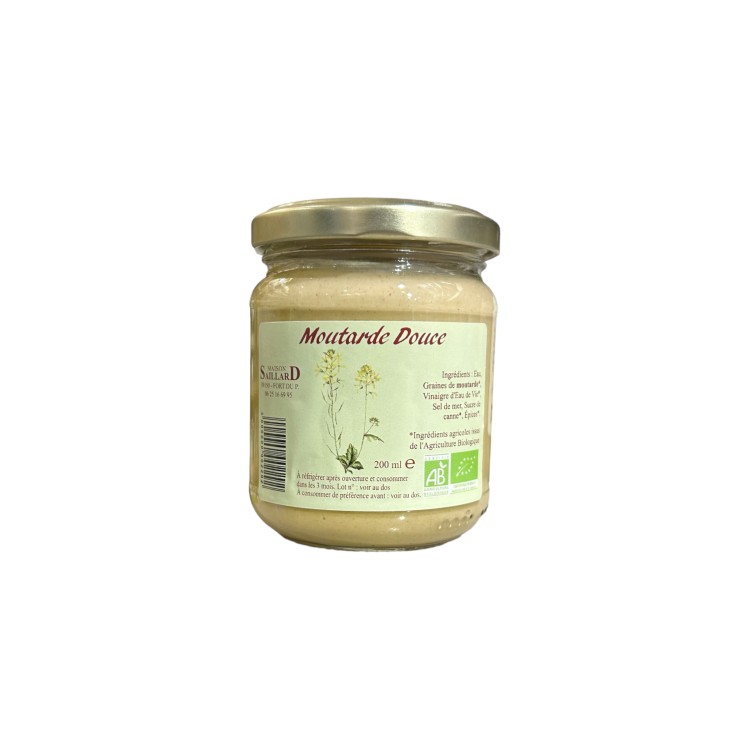 MOUTARDE DOUCE - MAISON SAILLARD - 200ML