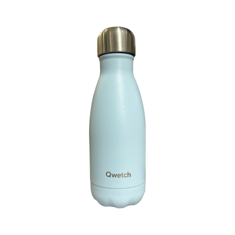 BOUTEILLE ISOTHERME BLEU PASTEL - QWETCH - 260ML