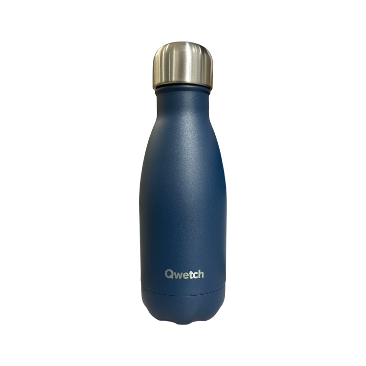 BOUTEILLE ISOTHERME GRANITE BLEU - QWETCH - 260ML